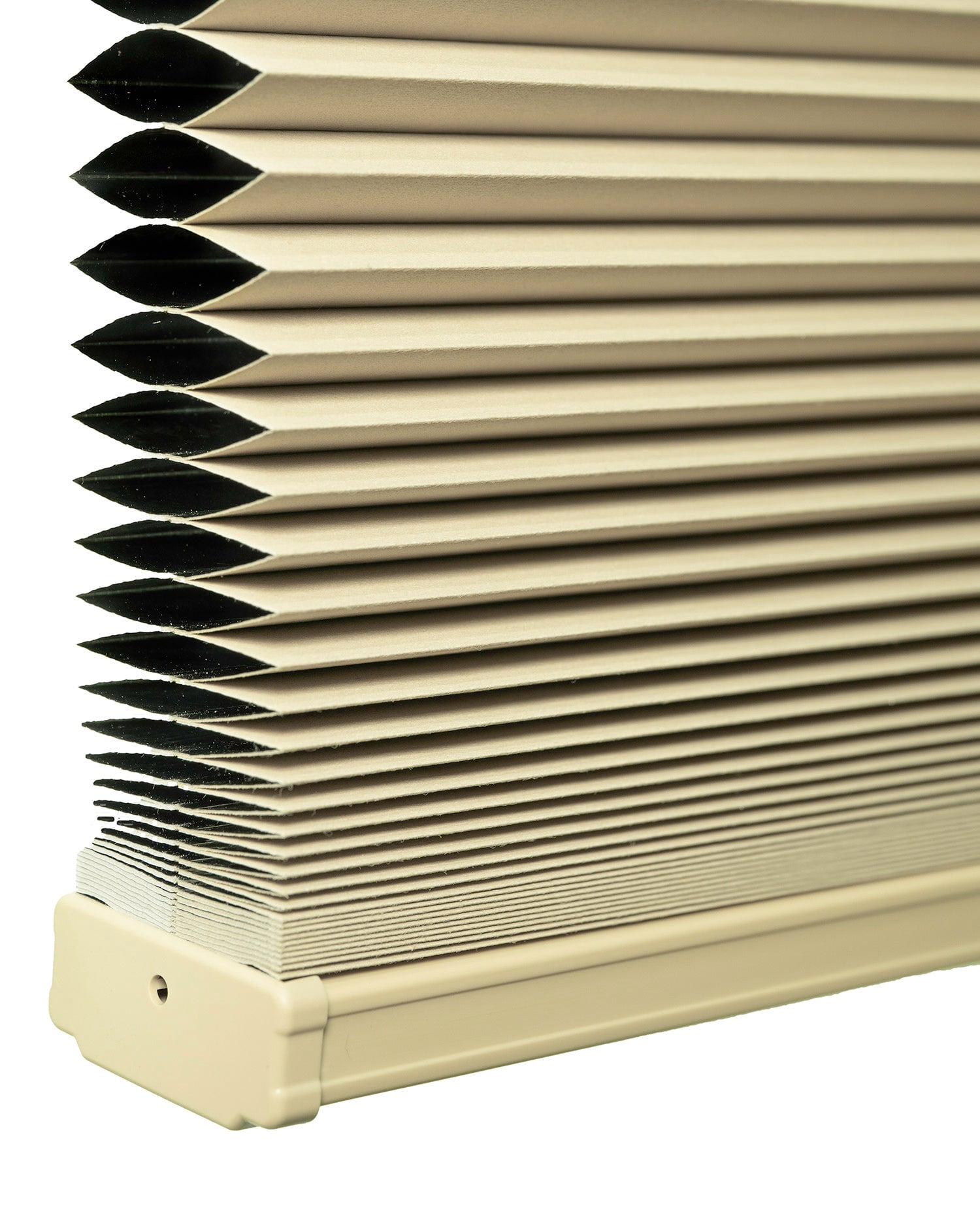 Chicology Cordless Top Down Bottom Up Blackout Cellular Shade Ecru 45.5 in. W x 48 in. L