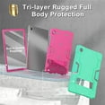 thumbnail image 2 of KOMI Galaxy Tab A8 Case,for Samsung A8 10.5 Tablet Case with Screen Protector/Kickstand,Heavy Duty Shockproof Rugged Protection Cover for 10.5 Inch Samsung Galaxy Tab A8 Case (SM-X200/X205/X207), 2 of 5