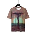 thumbnail image 6 of JINMGG Mens Tops under $5,Men's Unisex Daily T Shirt 3D Print Graphic Prints Cross Print Short Sleeve Tops Casual Blouse,Gray XXXXXL, 6 of 9