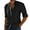 Black, variant on Summer Man's Refreshing Casual Long Sleeve Shirt Vacation Wedding Shirts
