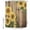 brown, variant on Shower Curtains for Bathroom, Sunflower Waterproof Fabric Shower Curtain, Farmhouse Floral Bee Brown Vintage Wood Grain Decorative Bathroom Curtain for Bathtub, 72"x78", No Hooks Included