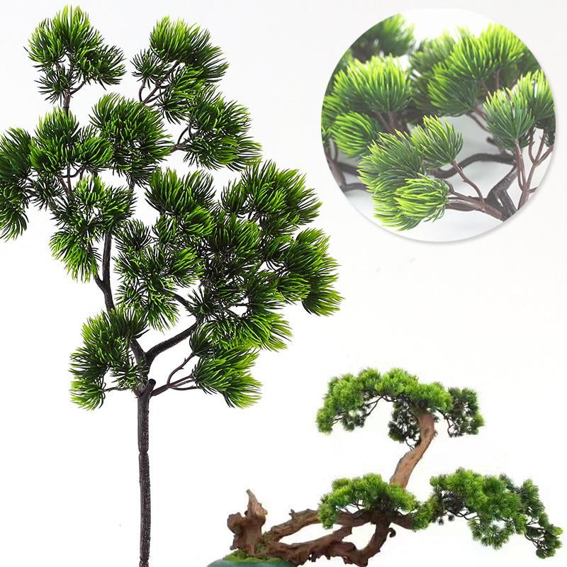 Artificial Plant ine Tree Branches Pinaster Cypress fall Christmas decorations greenery flower arrangement Leaves wreath leaf