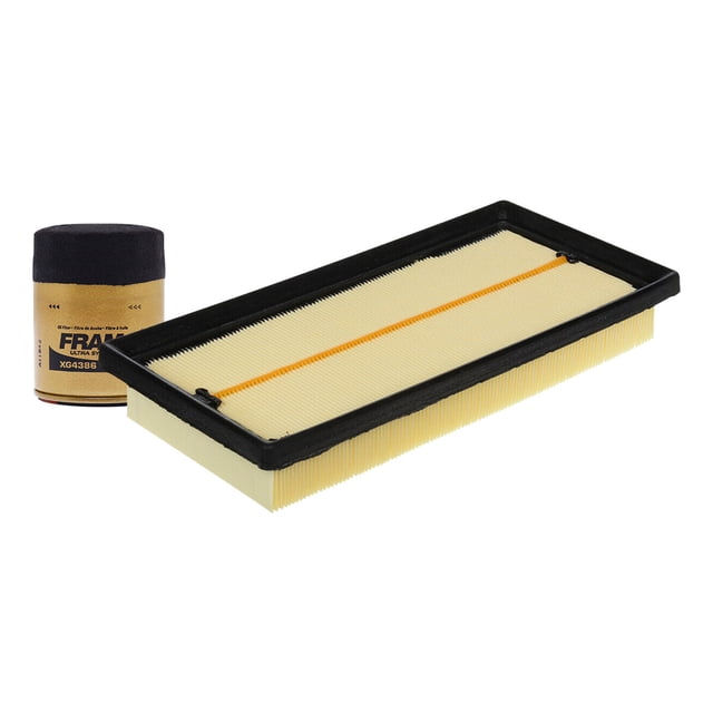 Kit De Filtro de Aire y Filtro de Aceite Sintético 2 PIEZAS Compatible con Toyota Avanza L4 1.5L DE 2016 A 2021