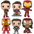 thumbnail image 2 of Funko Pop Marvels The Avengers Tony #449 IRON MAN #126 #529 #580 Figura de acción Juguetes Colección Muñecas Regalos para niños Figura, 2 of 5