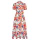 thumbnail image 1 of Vestido largo en forma de A con bolsillo y estampado floral GRACE KARIN para mujer, 1 of 7
