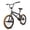 Brown, variant on Hykolity BMX Kids Bike 20 Inch for Boys Girls Single Speed Freestyle Bicycle with High Carbon Steel Frame, Rear U-Brake, Adjustable Seat, 2 Pegs, Blue