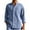 Light Blue, variant on ZCFZJW Men's Casual Button-Down Striped Shirts Regular Fit Long Sleeve Cotton Linen Shirts for Men Fashion Business Shirt with Pockets Khaki XL