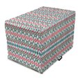thumbnail image 1 of Ikat Dog Crate Cover, Cultures Theme Mexican Aztec Motifs with Geometrical Design, Easy to Use Pet Kennel Cover for Medium Large Dogs, 35" x 23" x 27", Multicolor, by Ambesonne, 1 of 6