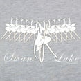 thumbnail image 3 of CafePress - Swan Lake Ballet Long Sleeve T Shirt - Womens Baseball Tee, 3 of 4