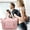 Pink#4, variant on Nylon Crossbody Shoulder Bag | Expandable Lightweight Tear-Resistant Travel Organizer | Foldable Handheld Backpack Convertible | 42 x 28 x 22 cm | Multi-Color