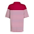 thumbnail image 4 of Uooqdmx Polo Shirts for Women, Womens Polo Shirts Short Sleeve, Golf Polo Women, Collared Shirts for Women, Womens Shirts Dressy Casual, Red 3XL, 4 of 5