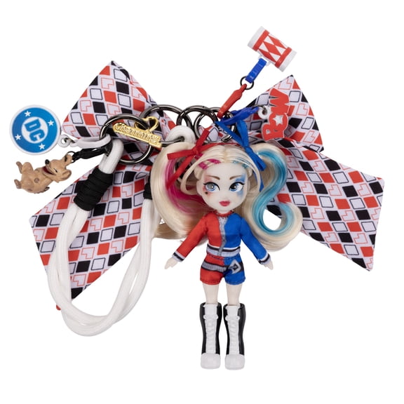 DC Harley Quinn Charming Doll Bag Charm with Accessories