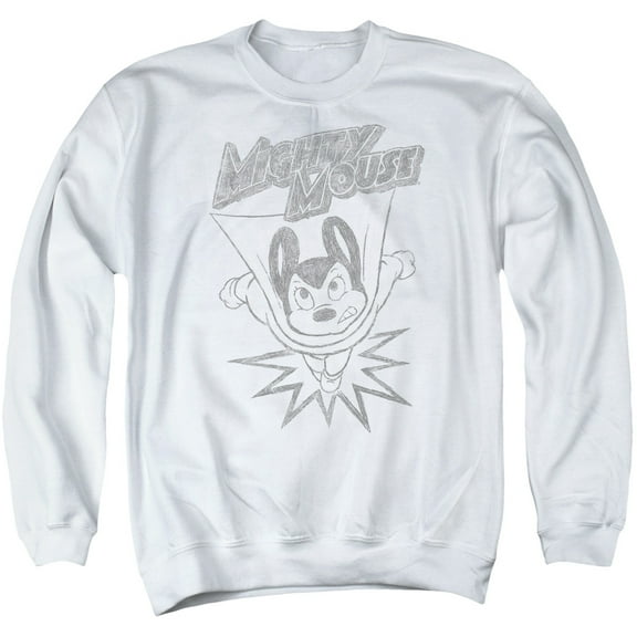 Mighty Mouse - Bursting Out - Crewneck Sweatshirt - XX-Large