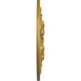thumbnail image 4 of Ekena Millwork 23 5/8"OD x 3 7/8"ID x 2 1/8"P Jamie Ceiling Medallion (Fits Canopies up to 3 7/8"), Hand-Painted Iridescent Gold, 4 of 6