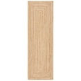 thumbnail image 4 of SAFAVIEH Natural Fiber Francesca Geometric Jute Area Rug, Natural, 6' x 9', 4 of 10