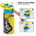 thumbnail image 4 of Kids Insulated Water Bottle - My Hero Academia 16.9 Oz Stainless Steel Travel Bottle with Straw, Double Wall Vacuum Insulated Water Bottles for Boys Girls, 4 of 7