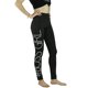 thumbnail image 1 of Mujeres Deportes Gimnasio Yoga Correr Fitness Leggings Pantalones Entrenamiento Pantalones Atléticos (Negro S), 1 of 5