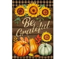 thumbnail image 3 of Briarwood Lane Be Grateful Fall Double-Sided Garden Flag, 3 of 4