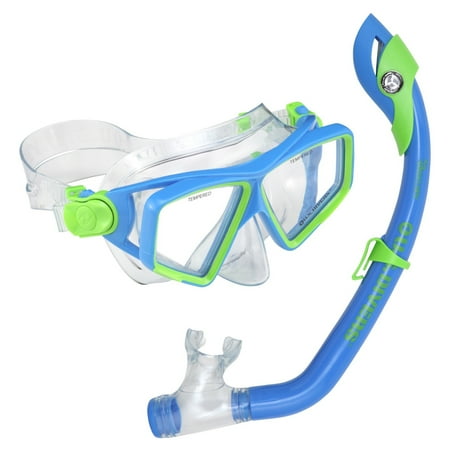 Lanai Paradise Snorkel Set, Junior, Blue