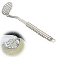 thumbnail image 4 of Stainless Steel Manual Food and Masher for Kitchen Versatile Puree Maker, 4 of 4