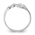 thumbnail image 2 of 925 Sterling Silver Anchor Ring, 2 of 7