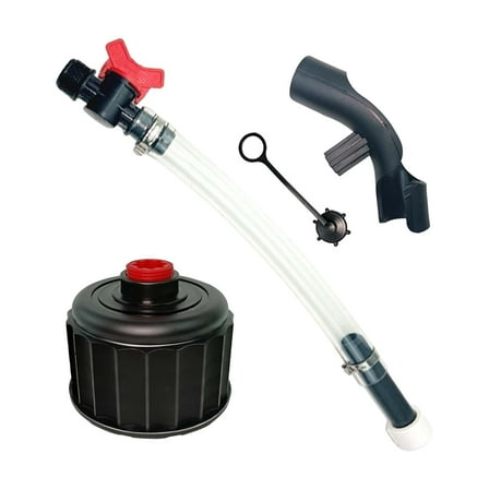 Wzmzjy Fuel Jug Hose Replacement Cap Assembly Spare Parts Accessory with O Ring Spout