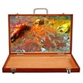 thumbnail image 1 of Painting Box, Painting Tool Box Paint Brush Box Paint Box, Retro For Paints Brushes, 1 of 8