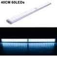 thumbnail image 3 of Iluminación LED para debajo de muebles, 40 cm, con sensor de movimiento, tira de luz recargable por USB, color blanco, 3 of 5