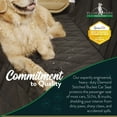 thumbnail image 5 of Plush Paws Products Premium Bucket Car Seat Protector w/ Diamond Stitching | Washable & Waterproof Front Seat Dog Cover for Car, Truck, & SUV | Nonslip, Tear Resistant Pet Passenger Seat Cover | Black, 5 of 6