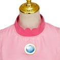 thumbnail image 5 of Women Girls Princess Peach Dress  Tennis Pink Dress with Crown Sports Outfit, 5 of 7