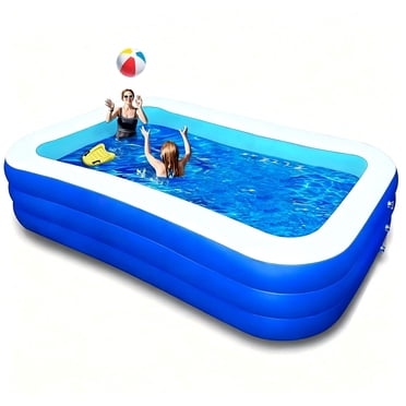 Intex Inflatable Pool Children Intex Mandarin Swim Center Family Pool, 90x58x18, for Ages 3 ...
