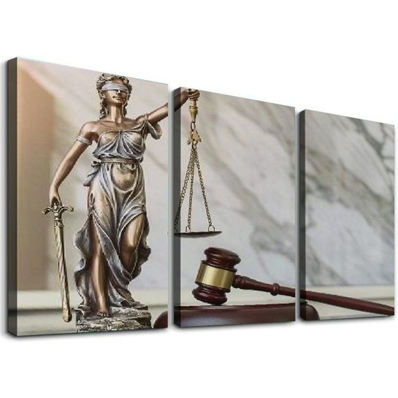 Ullo0ord Abstract Justice Modern Wall Decoration Wall Art Paintings Canvas Wall Decor Home Decor Living Room Decor Aesthetic Prints