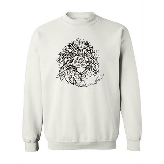 Tribal Lion  Sweatshirt Women -Image by Shutterstock, Female Small
