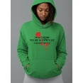 thumbnail image 2 of Not Trying To Be Difficult. Hoodie Women -Image by Shutterstock, Female Medium, 2 of 4