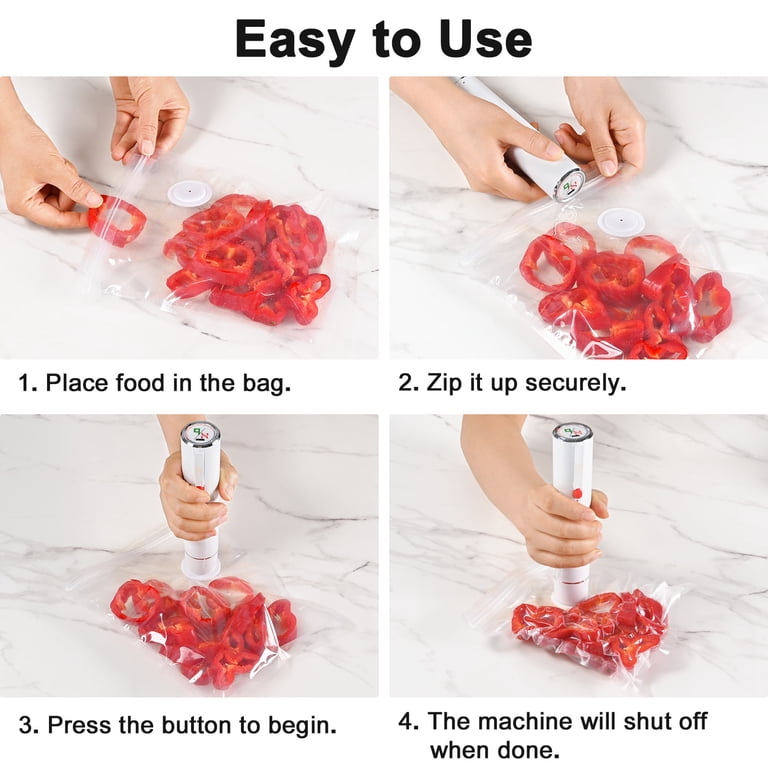 Boxlegend Handheld Vacuum Sealer with 30 Bags photo 6