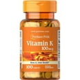 thumbnail image 4 of Puritans Pride Vitamin K 100 mcg Tablets, 100 Count, 4 of 6