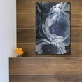 thumbnail image 5 of Luxe Metal Art 'Peony Blue Petals 1' by Ashley Aldridge Metal Wall Art, 12"x16", 5 of 7