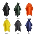 thumbnail image 2 of Nouveau Poncho de Pluie Imperméable Multifonction Poncho Imperméable Poncho de Pluie Adulte Imperméable Réutilisable Poncho à Capuche, 2 of 5