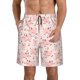 thumbnail image 1 of Balery Pig Traje de Baño Estilo Hawaiano para Hombre, Shorts de Secado Rápido con Bolsillos-Small, 1 of 6