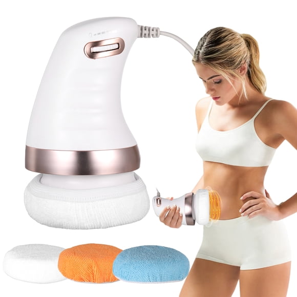 Seitruly Herramienta de masaje esponjosa Buena sensación de mano y agarre estable para almohadillas intercambiables de aplicación amplia Suministros para bajar de peso