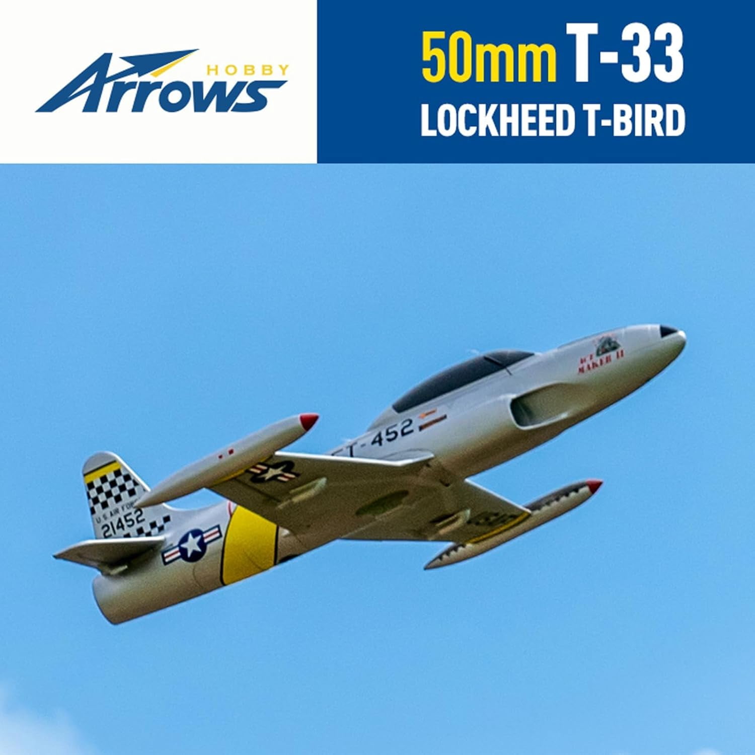 Arrows T-33 50mm EDF PNP with Vector Flight Stabilization System