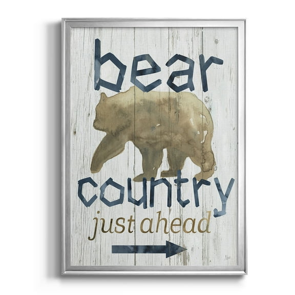 Bear Country Premium Classic Framed Print - Ready to Hang