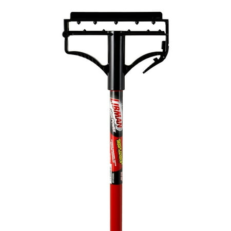 

Libman Resin Mop Frame and Handle Red Powder Coated Steel Handle Quick Change Head 982