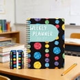 thumbnail image 3 of Tuvgenk Spiral Notebook Multicolor A5 Subject Notebook Thick Dotted Planner Work and Exercise Schedule Book Travel Diary, 3 of 7