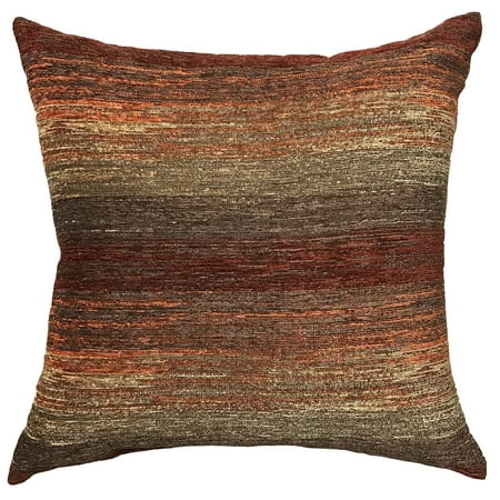 Better Home Gardens Spice Stripe Decorative Pillow OrangeRed Unique Red And Brown Decorative Pillows Better Home Gardens Spice Stripe Decorative Pillow OrangeRed Unique Red And Brown Decorative Pillows