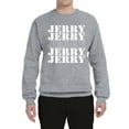 thumbnail image 2 of Wild Bobby Jerry Springer 90's TV Talk Show Host Jerry Jerry Chant Famous People Unisex Crewneck Sweatshirt, Heather Grey, Small, 2 of 6