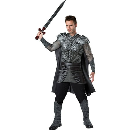 Medieval Single - Dark Medieval Knight Men's Adult Halloween Costume