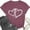 Wine, variant on Vetsdori Short Sleeve Shirts for Women Summer Graphic Pullover Young Adult Cotton Holiday,Valentines Cute Blouses Gifts for Wife Workout Ladies Tops Trendy