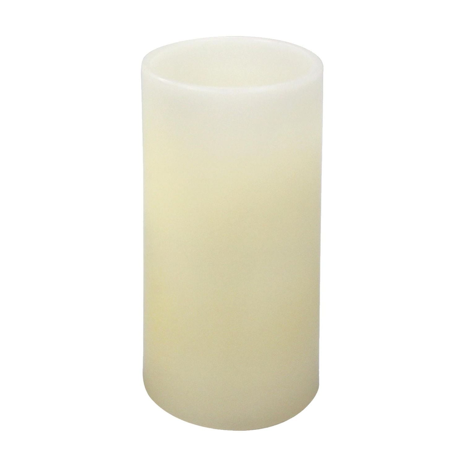 Mainstays Unscented LED Mini Wax Pillar Candles, Pack of 3, 2" x 2", 2" x 3", 2" x 4" LED candle set