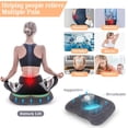 thumbnail image 4 of Inflatable Hemorrhoid Pillows, Donut Pillow for Tailbone Pain, Adjustable Inflatable Seat Cushion for Bed Sores, Postpartum Pregnancy, Car Seat, Airplane(Grey), 4 of 7